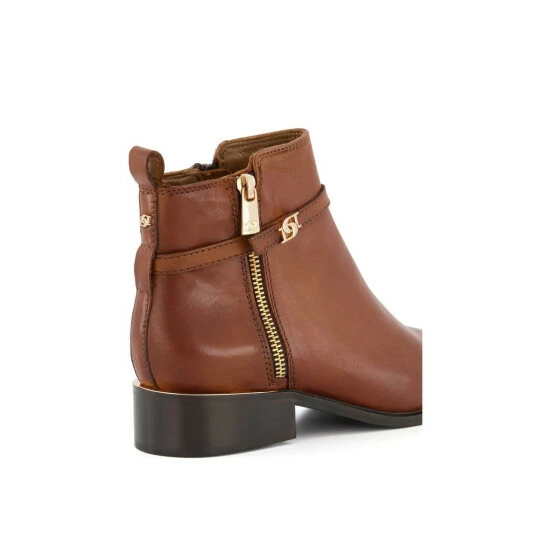Dune London Wide Fit 'Wf Pap' Leather Ankle Boots For Female - Image 6