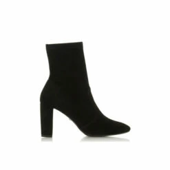 Dune London &apos;Optical&apos; Suede Sock Boots For Female