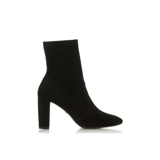 Dune London 'Optical' Suede Sock Boots For Female