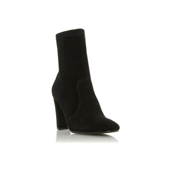 Dune London 'Optical' Suede Sock Boots For Female - Image 2
