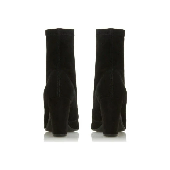 Dune London 'Optical' Suede Sock Boots For Female - Image 3