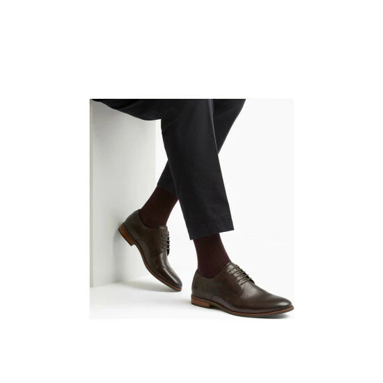 Dune London 'Suffolks' Leather Smart Shoes For Male - Image 5