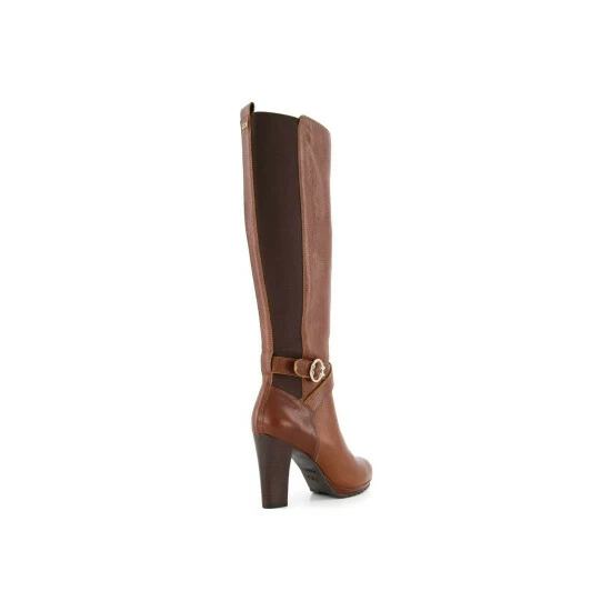 Dune London 'Sabrena' Leather Knee High Boots For Female - Image 3