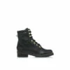 Dune London Wide Fit &apos;Wf Pompom&apos; Leather Biker Boots For Female