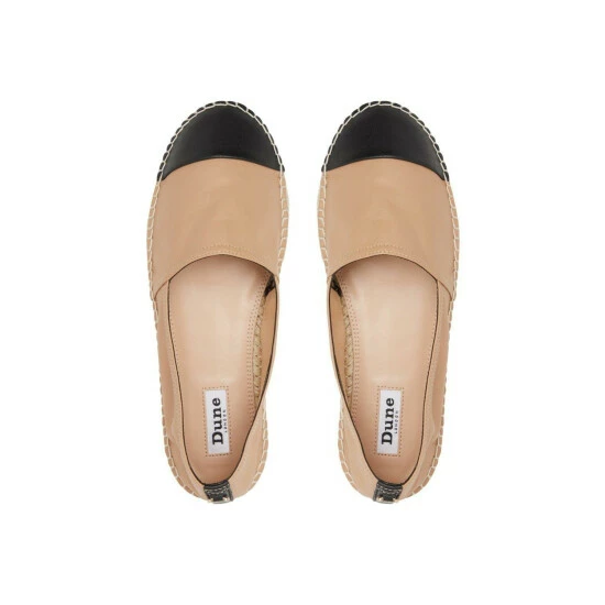 Dune London 'Ginger' Leather Espadrilles For Female - Image 4