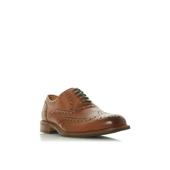 Dune London 'Pollodium' Leather Brogues For Male - Image 2