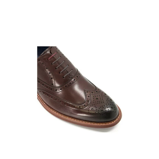 Dune London 'Pollodium' Leather Brogues For Male - Image 6