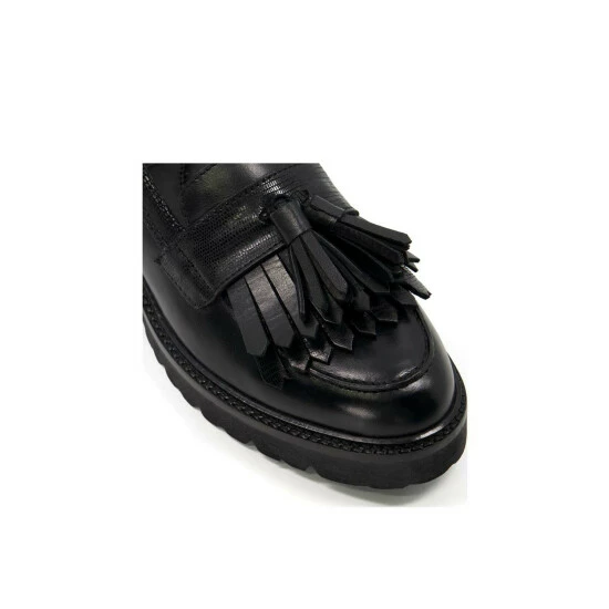 Dune London 'Guardian' Leather Loafers For Female - Image 6
