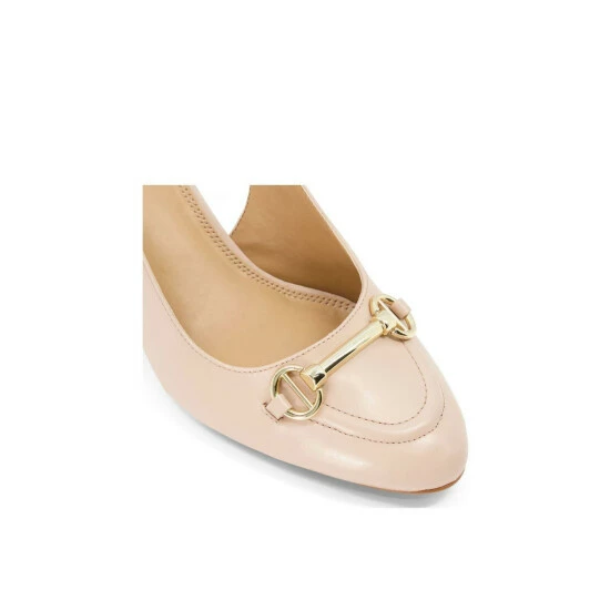 Dune London Wide Fit 'Cassie' Leather Strappy Heels For Female - Image 6