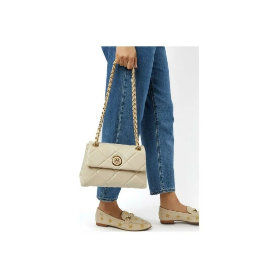 Dune London 'Duchess' Leather Shoulder Bag For Female - Image 5