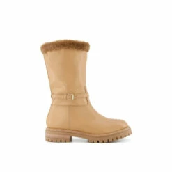 Dune London &apos;Regents&apos; Leather Calf Boots For Female