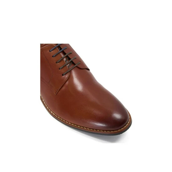 Dune London Wide Fit 'Suffolks' Leather Derbies For Male - Image 6