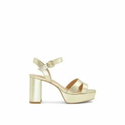 Dune London &apos;Molten&apos; Leather Sandals For Female