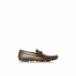 Dune London &apos;Beacons&apos; Leather Slip-On Shoes For Male
