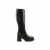 Dune London &apos;Time&apos; Leather Knee High Boots For Female