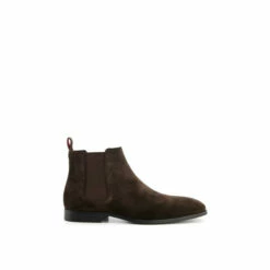 Dune London &apos;Mantle&apos; Suede Chelsea Boots For Male