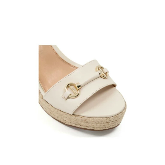 Dune London 'Kai' Leather Wedges For Female - Image 6