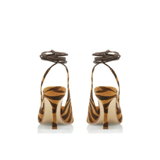 Dune London 'Cirque' Leather Court Shoes For Female - Image 3