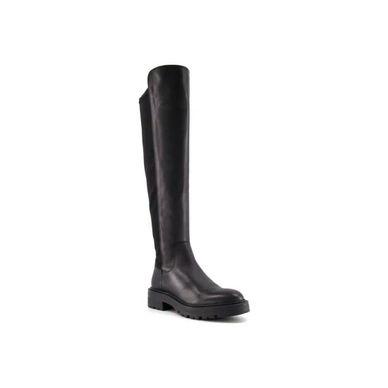Dune London 'Tella' Leather Knee High Boots For Female - Image 2
