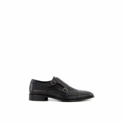 Dune London &apos;Score&apos; Leather Monk Straps For Male