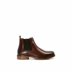 Dune London 'Candied' Leather Chelsea Boots For Male