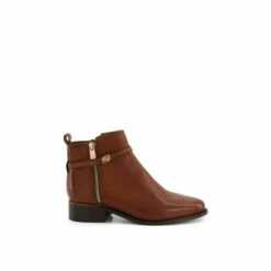 Dune London &apos;Pap&apos; Leather Ankle Boots For Female
