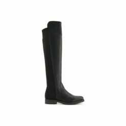 Dune London &apos;Tropic&apos; Leather Over The Knee Boots For Female