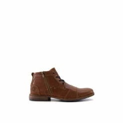 Dune London 'Captains' Leather Smart Boots For Male