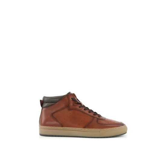 Dune London 'Volunteer' Leather Hi Tops For Male