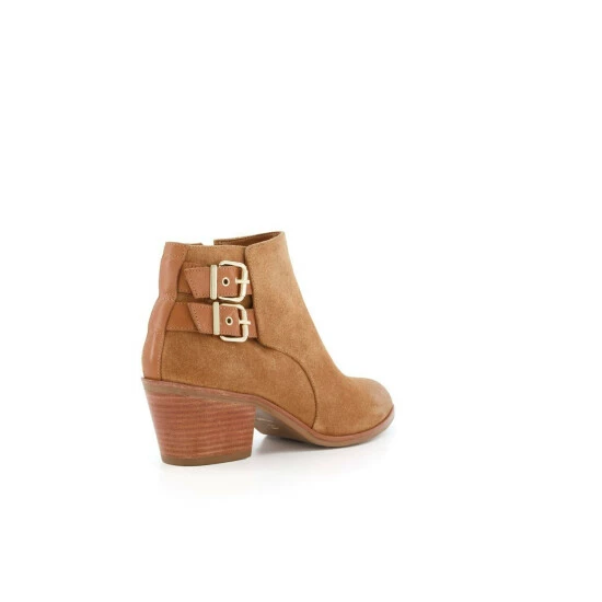 Dune London 'Pinna' Suede Western Boots For Female - Image 3