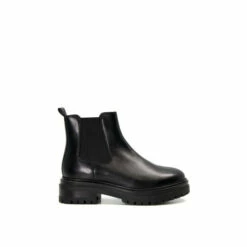 Dune London 'Paley' Leather Chelsea Boots For Female