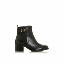 Dune London 'Poetics' Leather Ankle Boots For Female