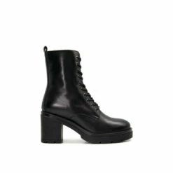 Dune London &apos;Petal&apos; Leather Lace Up Boots For Female