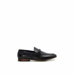 Dune London Wide Fit &apos;Santino&apos; Leather Loafers For Male