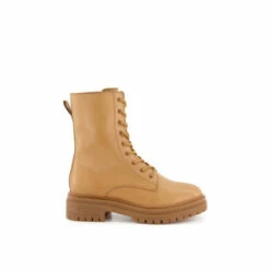 Dune London 'Paradisa' Leather Lace Up Boots For Female