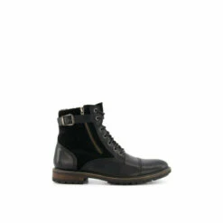 Dune London &apos;Cloverfield&apos; Leather Casual Boots For Male
