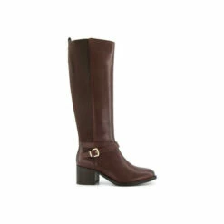 Dune London 'Tildings' Leather Knee High Boots For Female