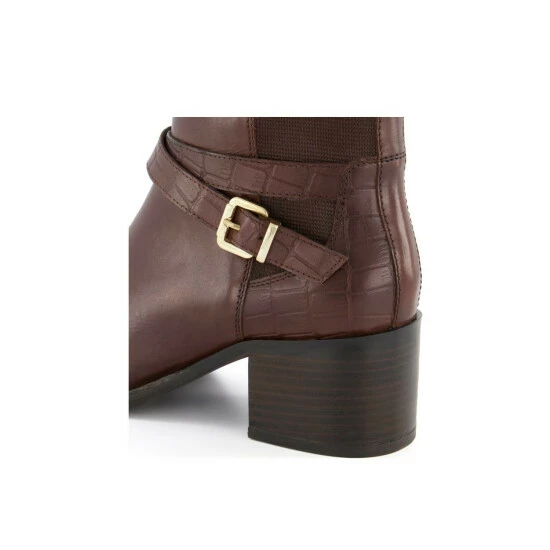 Dune London 'Tildings' Leather Knee High Boots For Female - Image 6