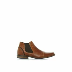 Dune London 'Chili' Leather Chelsea Boots For Male