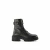 Dune London 'Pendra' Leather Biker Boots For Female
