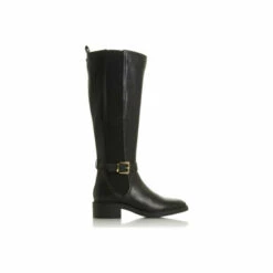 Dune London 'Torent' Leather Knee High Boots For Female