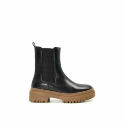 Dune London 'Pave' Leather Chelsea Boots For Female
