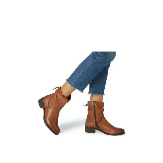 Dune London 'Pagerss' Leather Ankle Boots For Female - Image 5