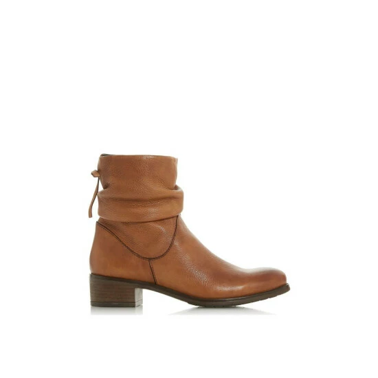 Dune London 'Pagerss' Leather Ankle Boots For Female - Image 7