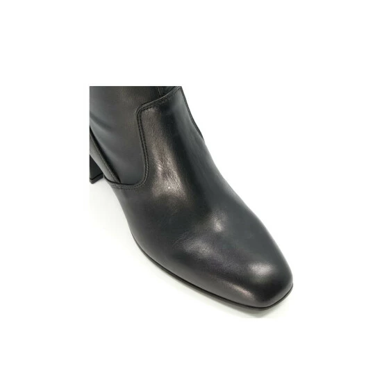 Dune London 'Olsen' Leather Sock Boots For Female - Image 6