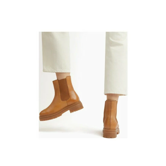 Dune London 'Palles' Leather Chelsea Boots For Female - Image 5