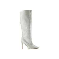 Dune London &apos;Sparkly&apos; Suede Knee High Boots For Female