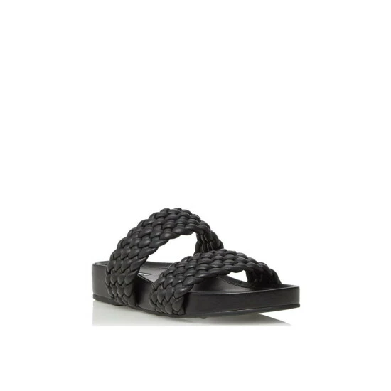 Dune London 'Laylow' Leather Sliders For Female - Image 2