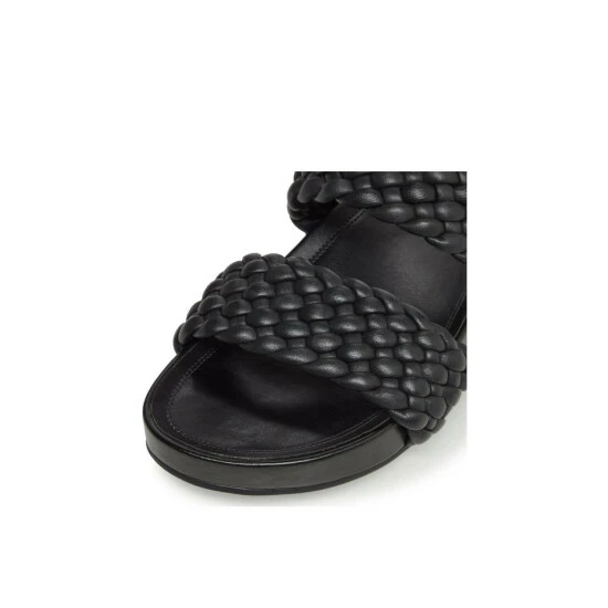 Dune London 'Laylow' Leather Sliders For Female - Image 6