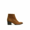 Dune London &apos;Patten&apos; Suede Western Boots For Female